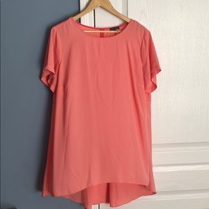 Vince Canute coral tunic size 1X plus